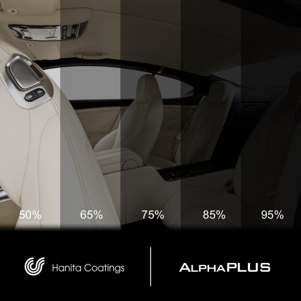 Hanita Coatings Alpha PLUS 95 Tönungsfolie