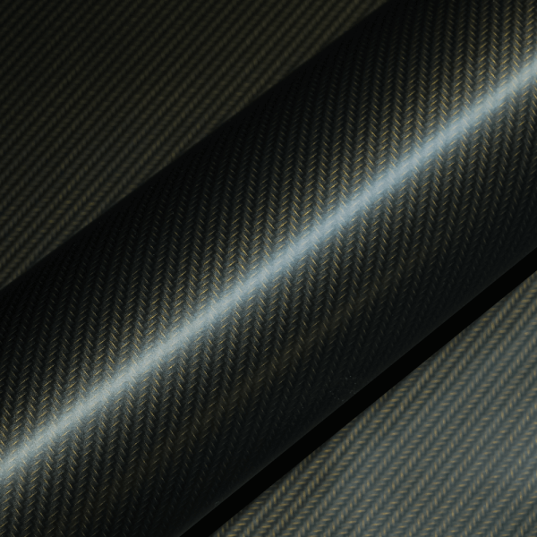 KE Films - Satin Carbon Fiber Gold | 5lfm Rolle | 30cm Breite