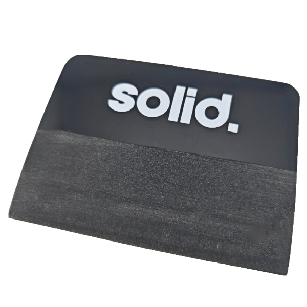 solid. Squeegee | Black