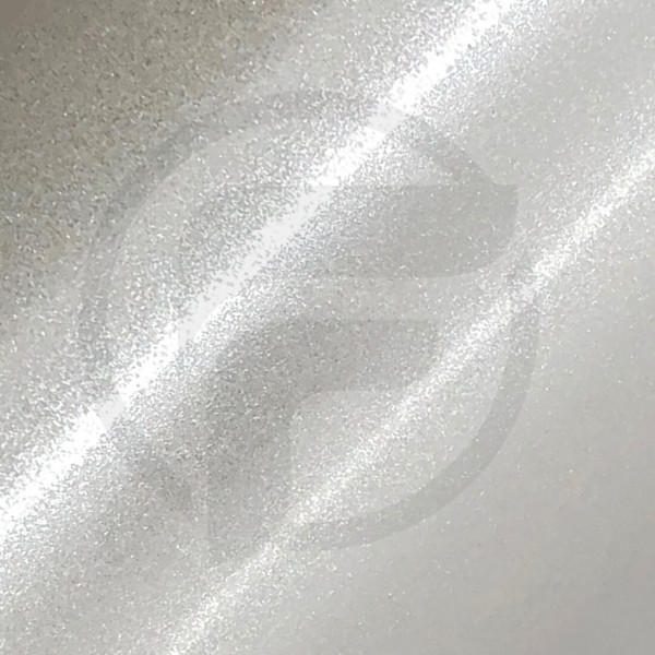 PP 100 Gloss: Weiße glänzende Folie mit permanenter grauer Klebeschicht -  Greencolors