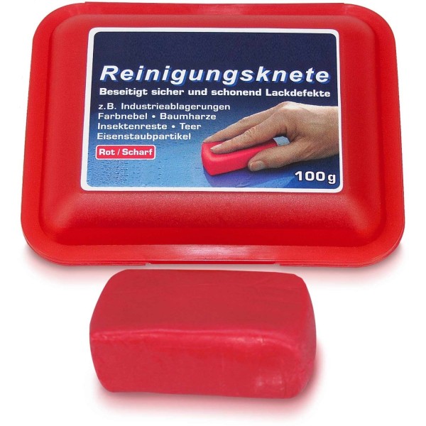 Reinigungsknete Rot