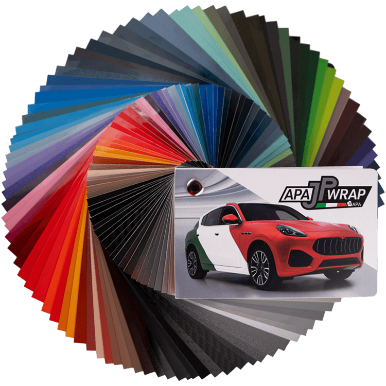 APA JP WRAP Farbfächer