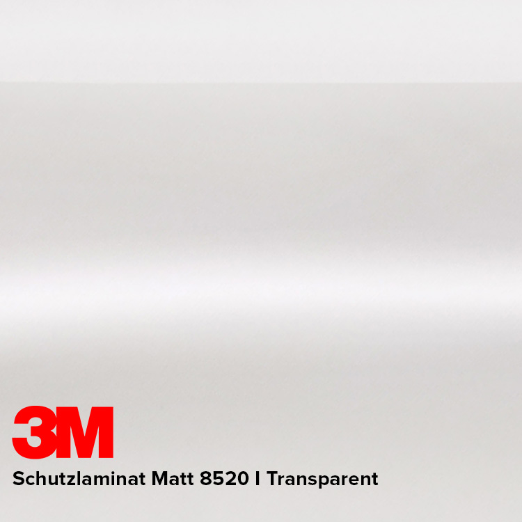 3M Schutzlaminat 8520 Clear Matt Rolle (50m) 152cm Breite 