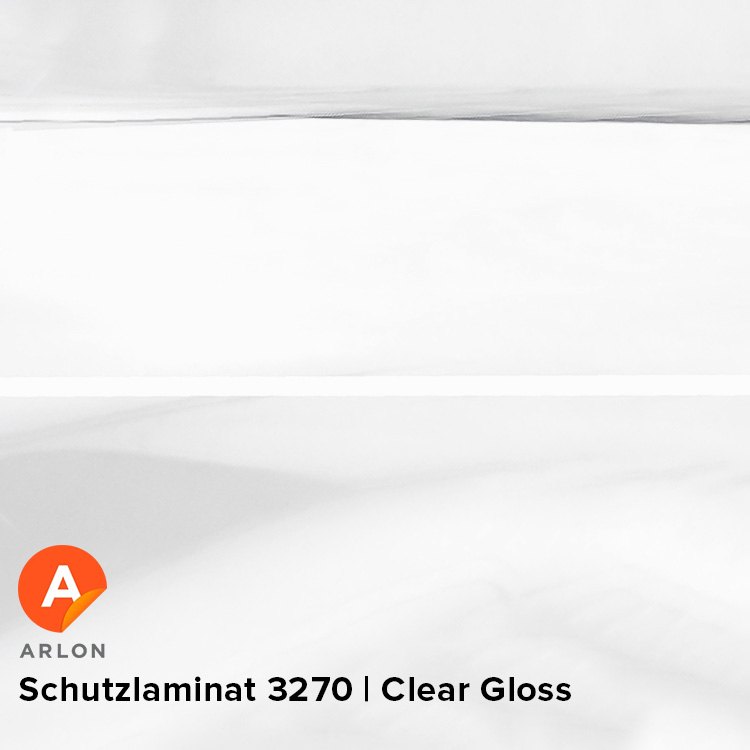 ARLON Schutzlaminat 3270 Clear Gloss Rolle (45,72m) 137cm Breite 