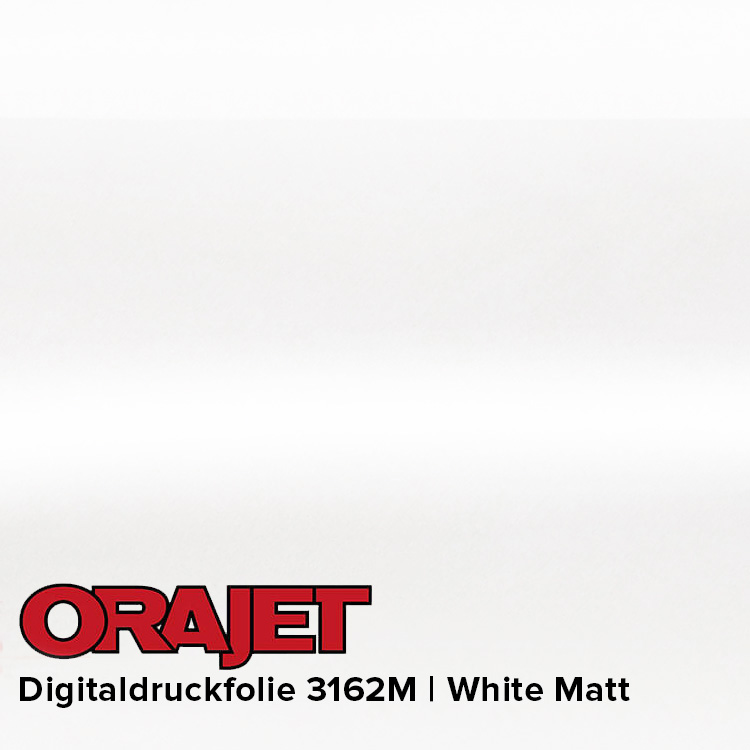 ORAJET® 3162M White Matt Rolle (50m) 137cm Breite  