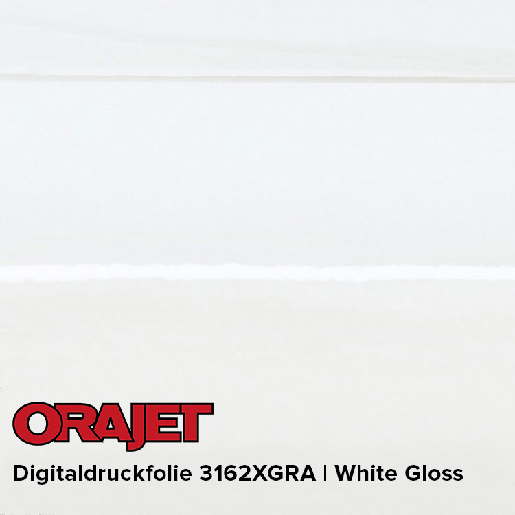 ORAJET® 3162XGRA White Gloss Rolle (25m) 137cm Breite 