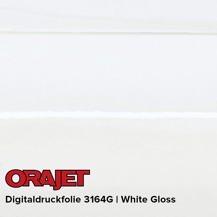 ORAJET® 3164G White Gloss Rolle (25m) 137cm Breite 