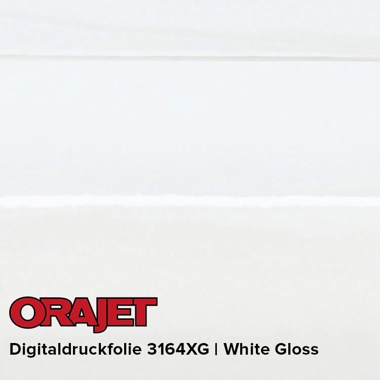 ORAJET® 3164XG White Gloss Rolle (50m) 105cm Breite  
