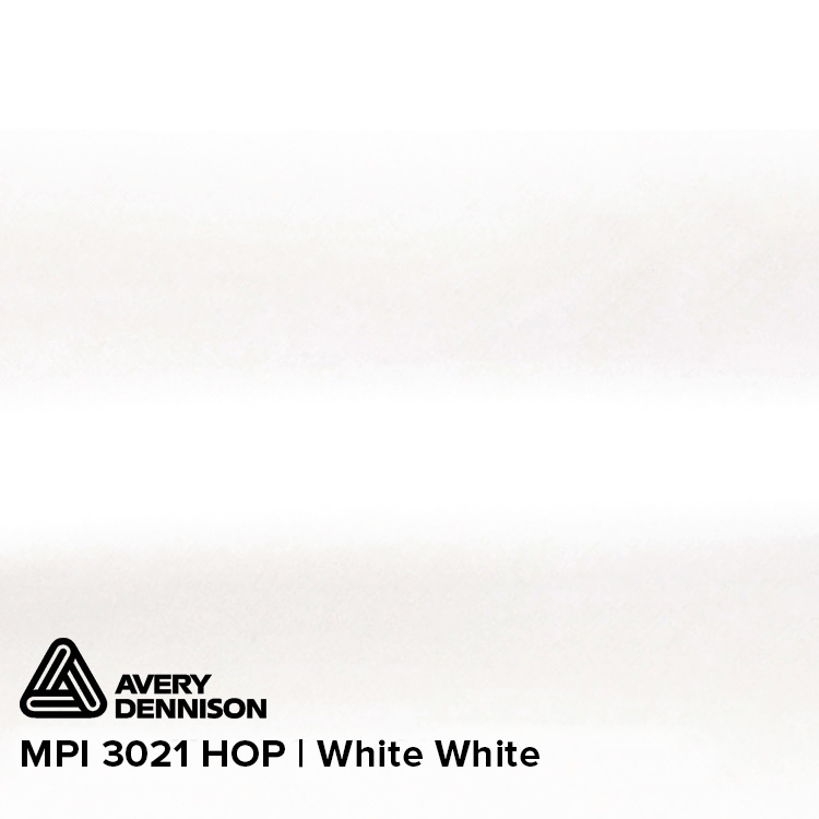AVERY MPI 3021 HOP White Matt Rolle (50m) 105cm Breite 