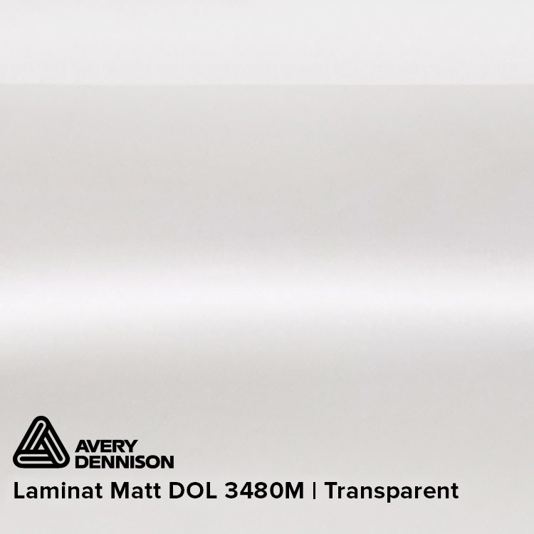 AVERY DOL 3480M Clear Matt Rolle (50m) 137cm Breite 