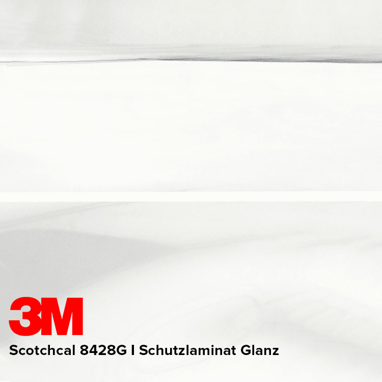 3M Schutzlaminat 8428G Clear Gloss Rolle (25m) 137cm Breite 