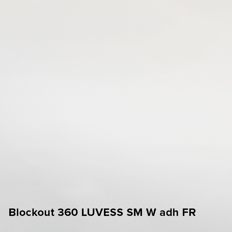 Blockout 360 LUVESS SM W adh FR (Rolle 30m) 128cm Breite