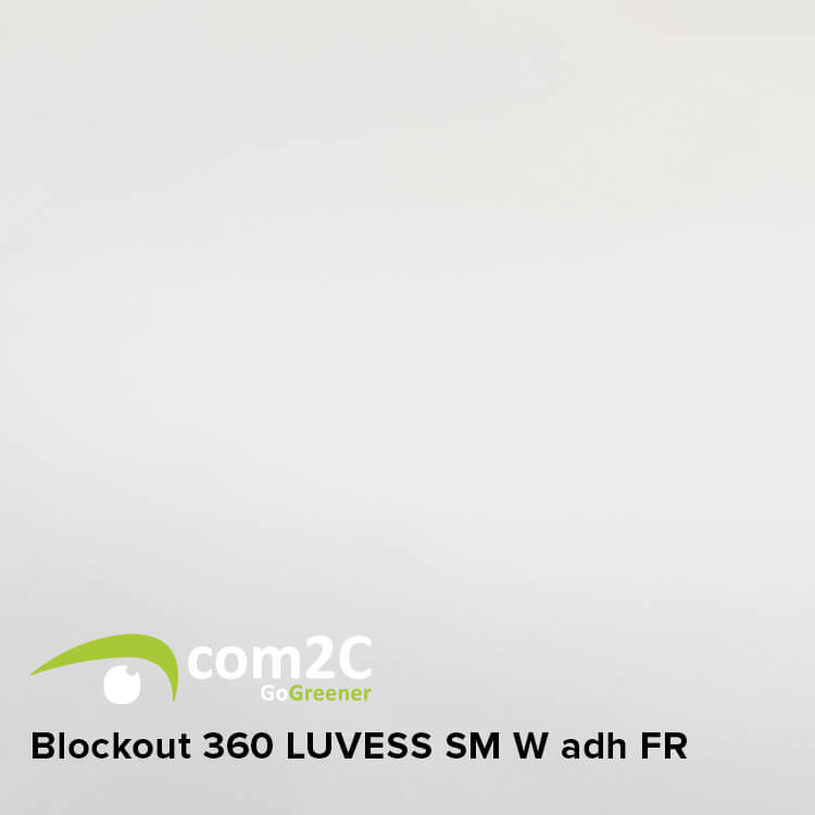 Blockout 360 LUVESS SM W adh FR (Rolle 30m) 128cm Breite