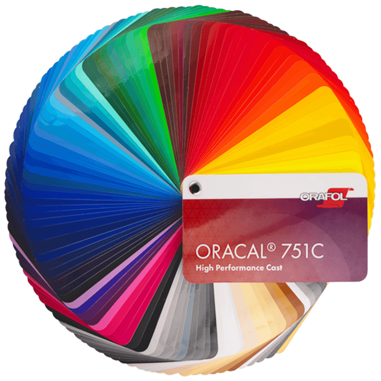 Oracal 751C Serie Farbfächer 
