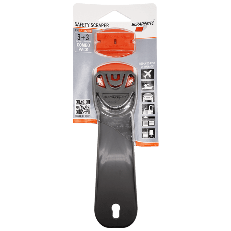 BIG GRIPPER  Schaberhalter inkl. 6 Kunstoffklingen