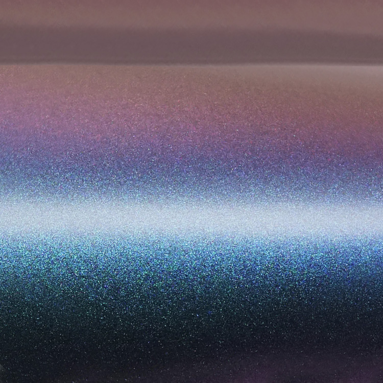 Avery SWF Satin Rushing Riptide Cyan/Purple