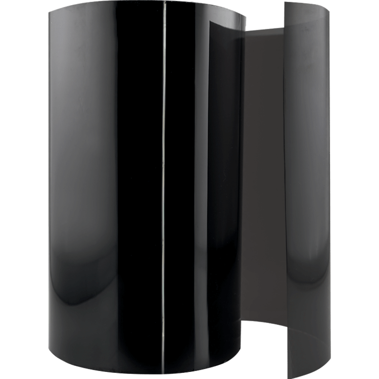 Blendstreifen Schwarz 95% (Breite 16,5cm)