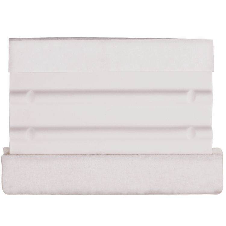 Rakel mit Filz und Tyvekkante