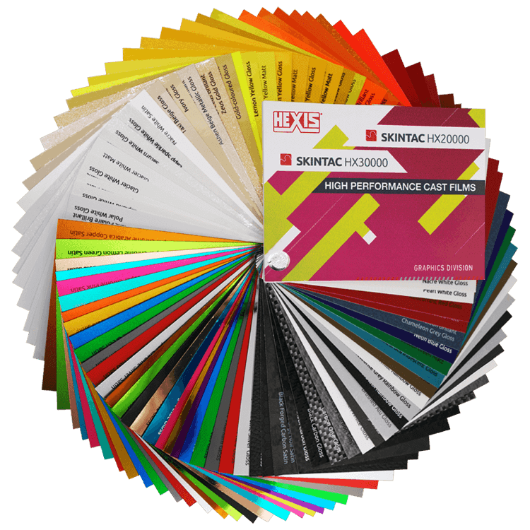 HEXIS SKINTAC Farbfächer