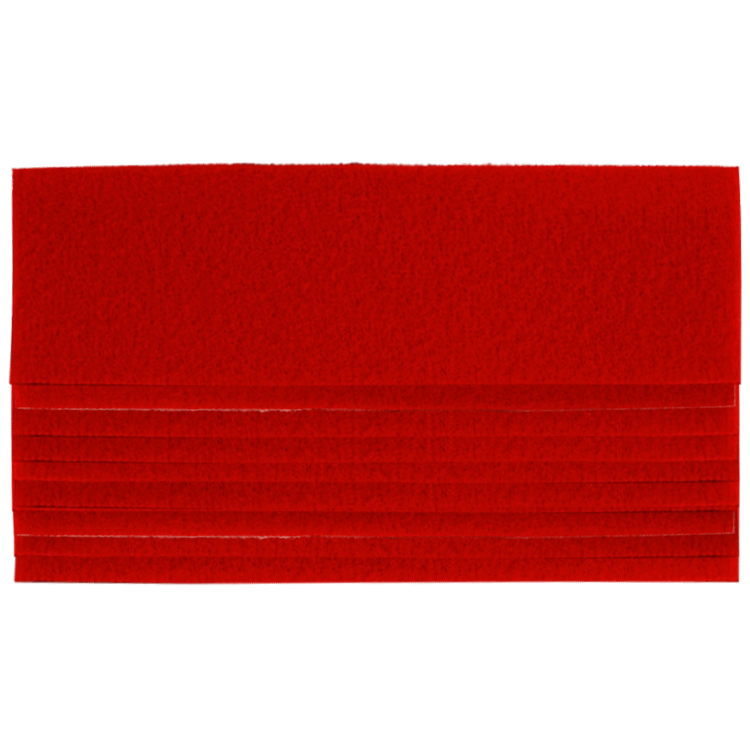 Nadelfilz rot 10 Stück