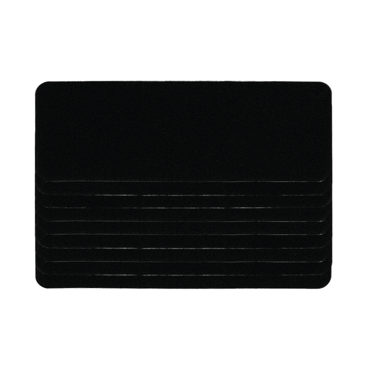 Nadelfilz schwarz 10 Stück