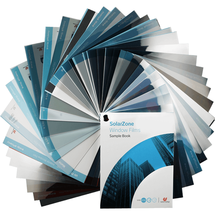 Sonnenschutzfolien Farbfächer