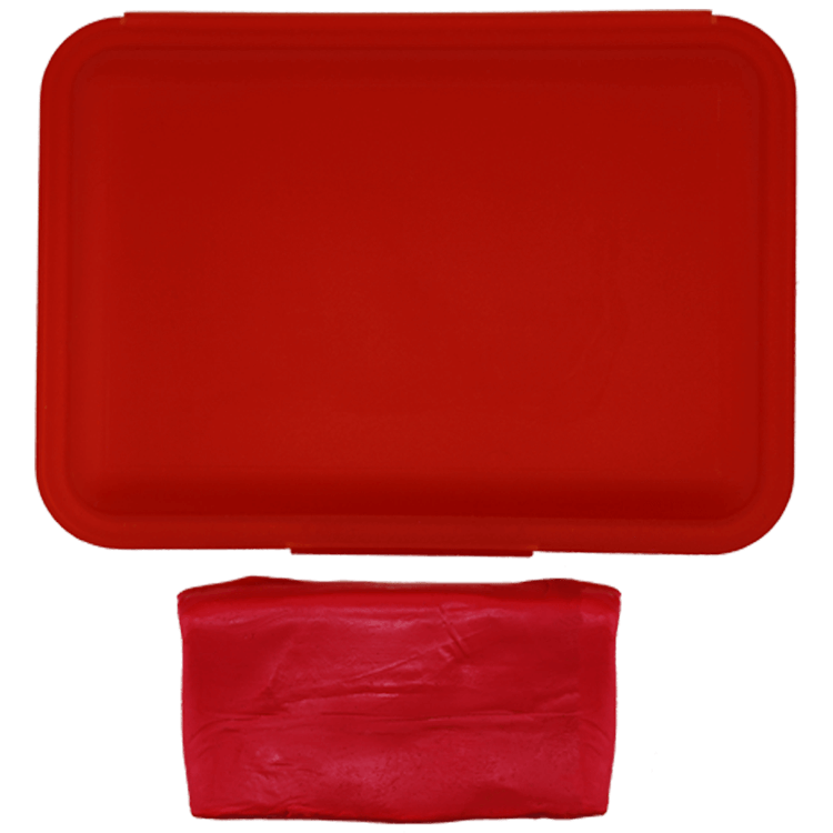 Reinigungsknete Rot