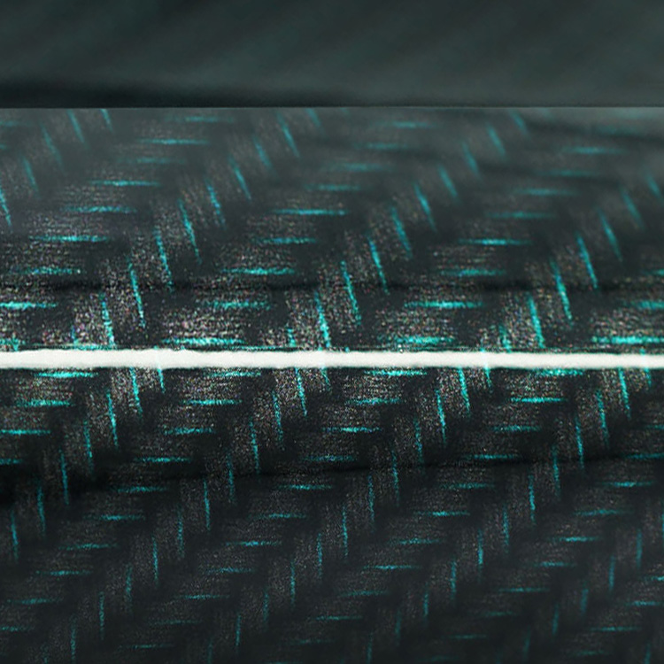 KE Films Gloss Carbon Fiber Turquoise