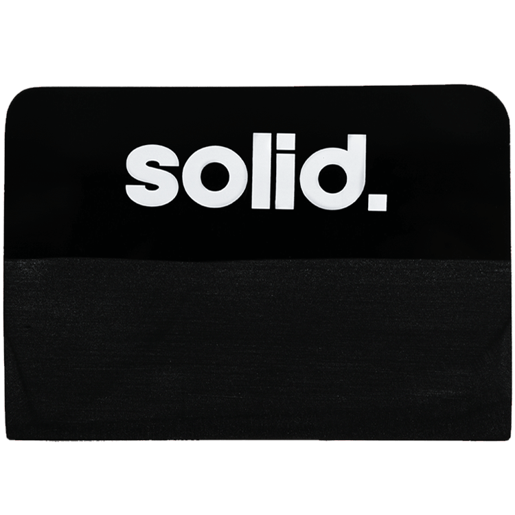 solid. Squeegee Black