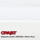 ORAJET® 3551GRA White Gloss Rolle (50m) 137cm Breite
