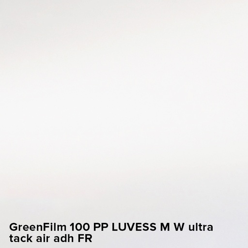 GreenFilm 100 PP LUVESS ultra und grey air ach FR (Rolle 50m) 137cm Breite