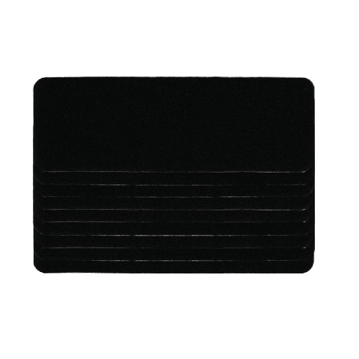 Nadelfilz schwarz 10 Stück