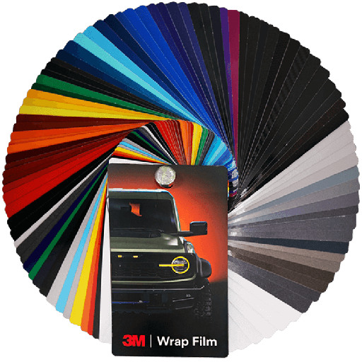 3M Wrap Film Farbfächer
