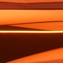 HEXIS HX30SCH08B Super Chrome Orange Gloss