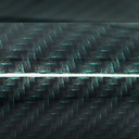KE Films Gloss Carbon Fiber Turquoise