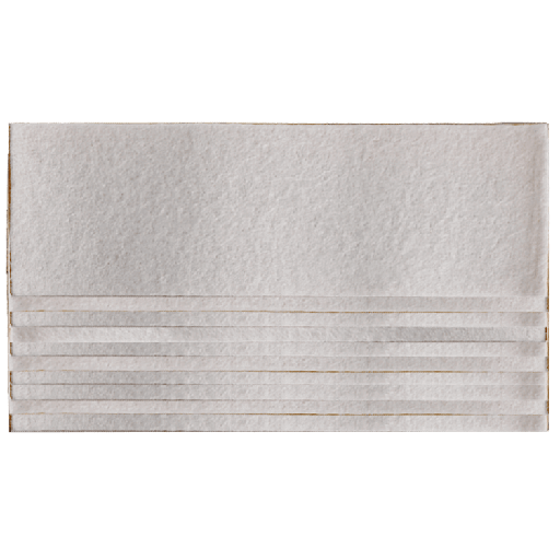 PTFE Nadelfilz weiß 10 Stück