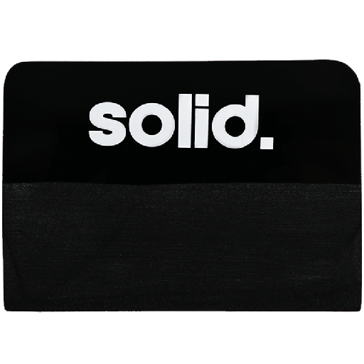 solid. Squeegee Black