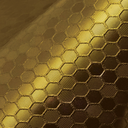 8m Oracal 975HC-091 Honeycomb gold