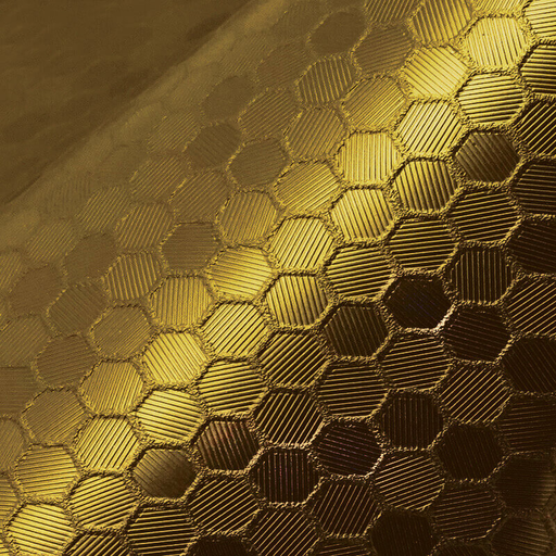 8m Oracal 975HC-091 Honeycomb gold