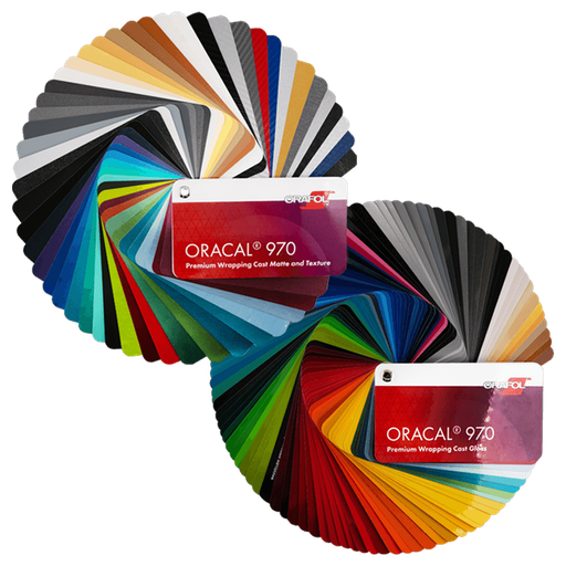 Oracal 970 Serie Farbfächer Set